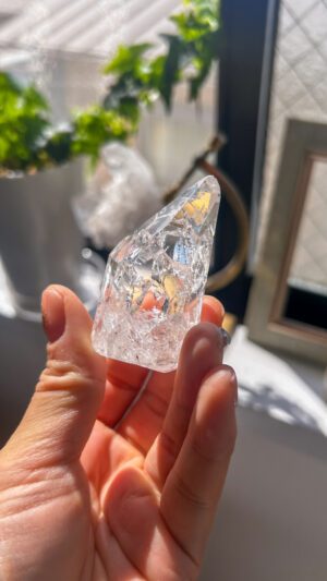 クラック水晶　ブラジル　水晶