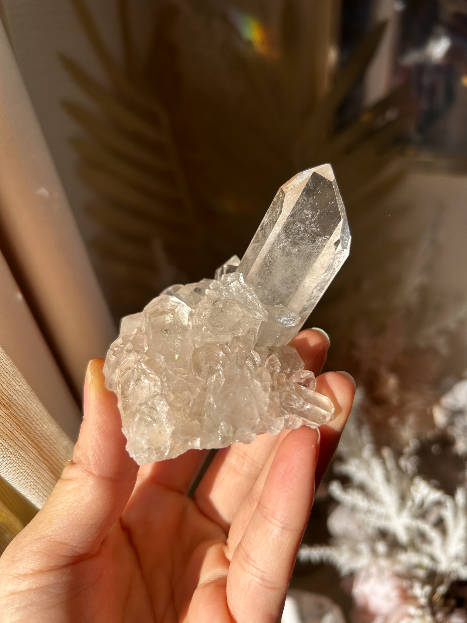 希少 Brazil コリント産 深みのある美しい水晶たち C - 画像 (4)