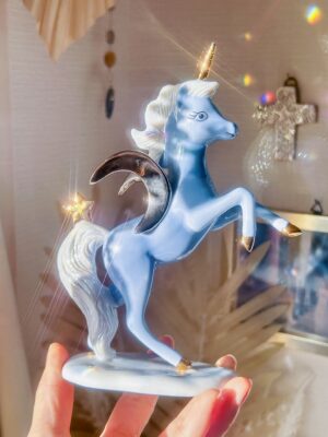 🦄アメリカンヴィンテージ ユニコーン・希少なコレクターズ品 ”愛が眩しく輝くところ”　AAA完璧なコンディション