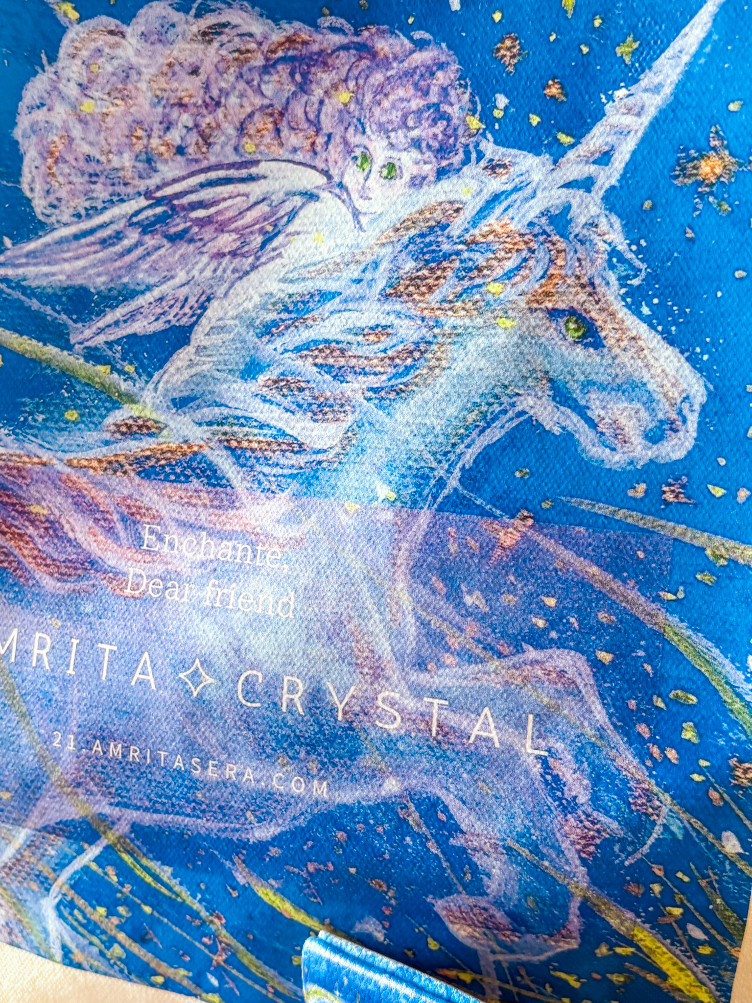 在庫限り・Amrita✧Crystal限定💎わくわくラッキーセット⭐️当店のリピーター様のみ✳️オリジナルバッグ・ポーチ・魔法のペン・ラッキーパームストーン1個のセット - 画像 (8)