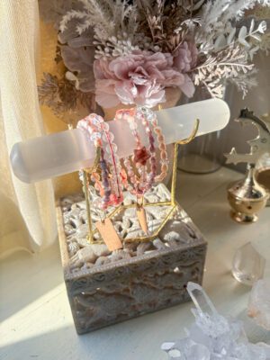 訳ありラスト一点 Selenite Stand人気商品⭐︎浄化力の高い柔らかなエネルギーのセレナイト☀︎ブレススタンド55%Off 限定Special Price