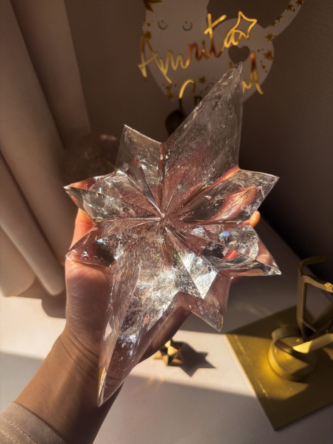 特注✧Star of Bethlehem ベツレヘムの明星 33cm回転♡スタンド特大