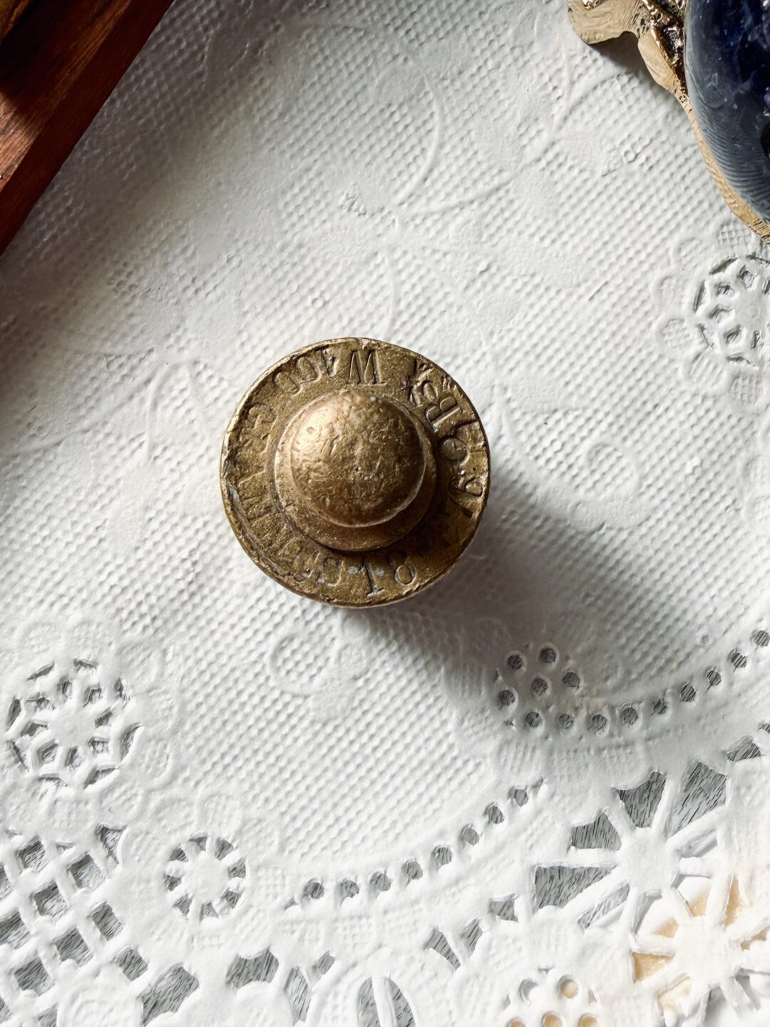 Europe Antique✧ 100g 真鍮無垢製 ペーパーウェイト - アイオニア