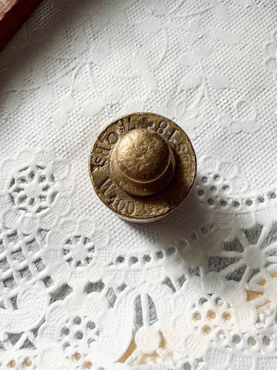 Europe Antique✧ 100g 真鍮無垢製 ペーパーウェイト - アイオニア