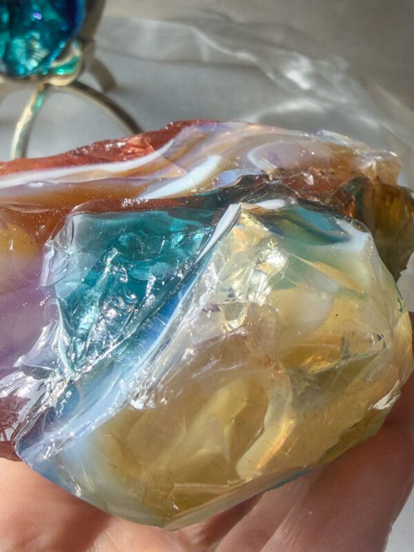 220g Rainbow Sanctuary 虹色の聖域✨ アンダラクリスタル｜クリア