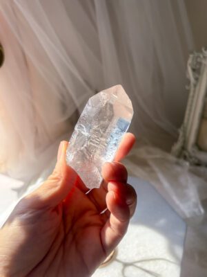 レムリアンシード ポイント ガーデン水晶 レムリアン水晶 トライゴーニック スタンド付き 水晶 パワーストーン 開運 風水