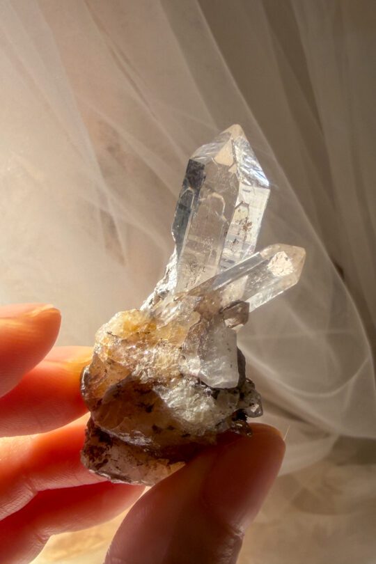 ヒマラヤ水晶 マイカ共生 パキスタン水晶 フンザ マニハール トルマリンルチル ゴールデンヒーラー エクリプス 希少 鉱物