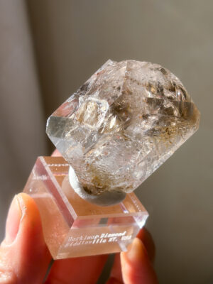 時の記憶|スモーキー エレスチャル NYハーキマー Diamond Quartz ♢ Excellent Collection|USA New York
